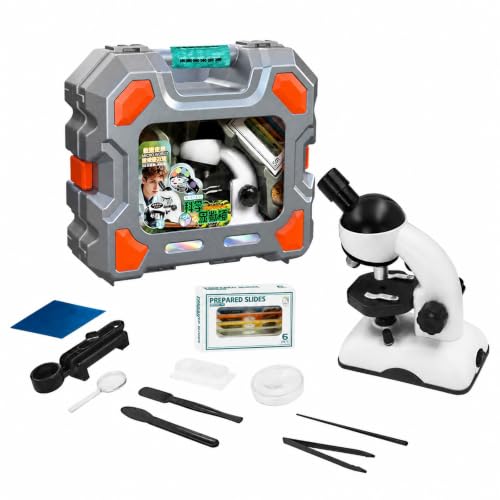 Wmqbjta Optique en Plastique Éducatif Monoculaire Portable J Scientifique pr Apprenan Débutan