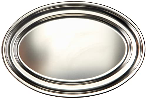 Lacor 62840- Vassoio Ovale 40 cm Inox 18/10