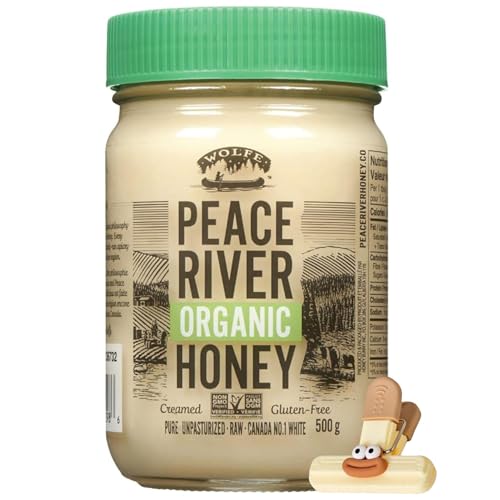 Miel Cremada Orgánica Peace River 16 oz miniatura 1