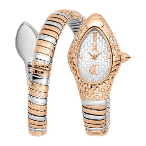 Imagen de Just Cavalli Reloj Analógico para Mujeres de Cuarzo con Correa en Acero Inoxidable JC1L373M0065