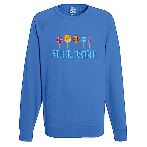 Sweat Shirt Homme Sucrivore au motif gourmand de bonbon et chocolat