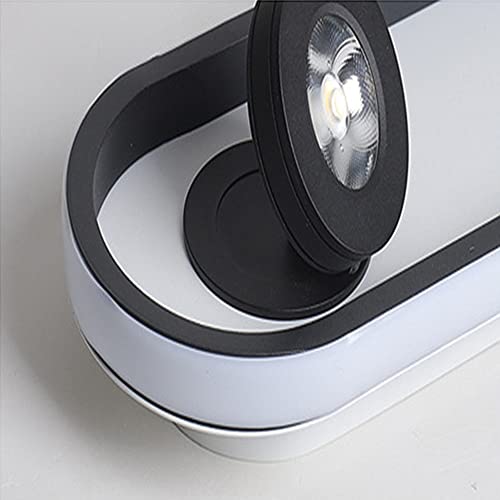 Plafonnier LED moderne orientable à 325° salon - 8