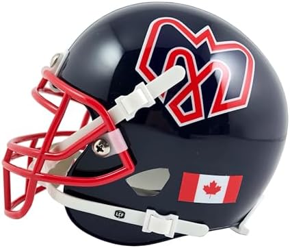 Inglasco CFL Montreal Alouettes 5" Mini Replica Player Helmet - 2