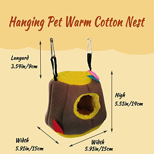 Image of Litewoo Hanging Bird Nest Hammock Warms Parrot House