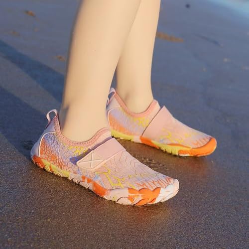 Water Shoes for Kids Boys Girls Non-Slip Breathable Hiking Sports Swim Pool Beach Sandal Quick Dry Lightweight Outdoor Indoor Shoes for Little Big Kid4