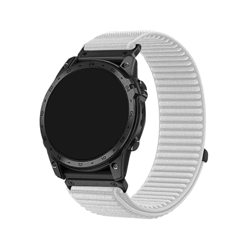 [�����ȓX] 20/22/26mm �N�C�b�N�����[�X�i�C�����X�g���b�v �ɓK��Garmin Fenix 8/Tactix 8/Quatix 8 �X�|�[�c���X�g�o���h(Pearl white,22mm)