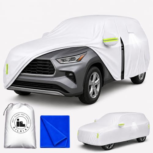 Image of Car Cover Waterproof All Weather Fit for Highlander & 4Runner.