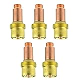 STARTECHWELD 45V26 TIG Gas Lens 3/32” Gas Lens collet body Fit TIG WP17, WP18, WP26 (5 Pack) 45V26