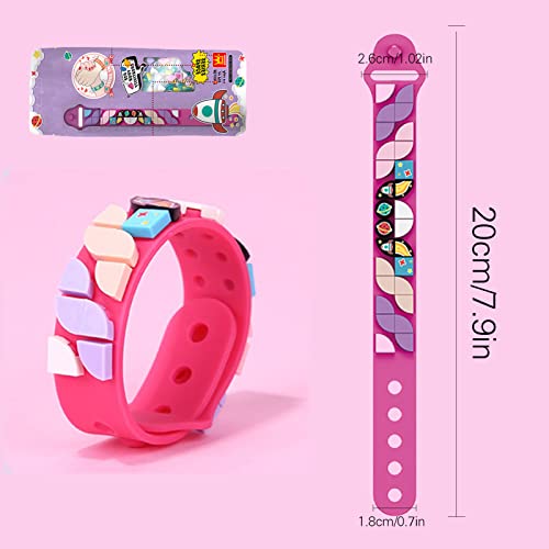 Kinderarmbanden, 6 stuks dots armbanden, vriendschapsbanden, speelgoed, doe-het-zelf creatieve knutselarmbanden, armbanden, armbanden voor kinderen, meisjes, jongens, tieners, verjaardagscadeaus, - Image 8