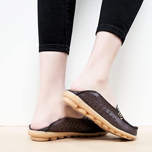 Alicegana Womens Loafers Shoes Casual: Slip on Flats Comfortable Ladies Dress Moccasins Driving Walking Penny Shoe - Thumbnail 6