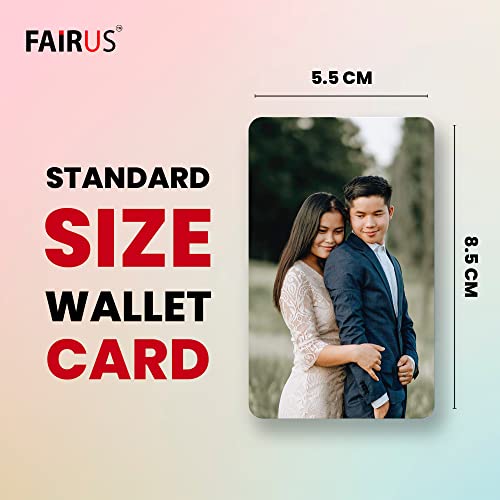 Image of Fairus Customized Wallet Card - Your Photo, Illustration Or Bitmoji, Message, Spotify Song Code Backside Best For Special Occasion Gift For Loved One (Photo Walllet Card 2.1) For Thanksgiving