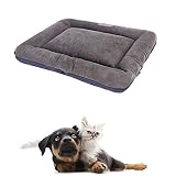 KunLS Panier Chien Grande Taille Panier Chien Coussin Chien Lit Chien Accessoire pour Chien De Luxe Chien Lit Doux Vétérinaire Lit Chien Lit Accessoires Gray,s