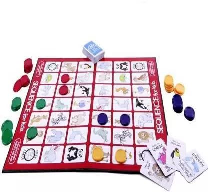 Image of Tickles Sequence Game Learning Educatinal Game for Kids (Age: 3+ Players: 2-4)
