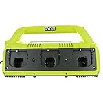 RYOBI P135 18V One+ 6 Port Lithium Ion Battery Supercharger (18V Batteries Not Included/Charger Only)