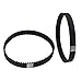 Price comparison product image OTOTEC 2PCS Eletric Planer Drive Belt Replacement Rubber Belts HTD-3M-225 Replacement Drive Belt 75 Teeth For PHO15-82/PHO16-82/PHO20-82 9mm Planers