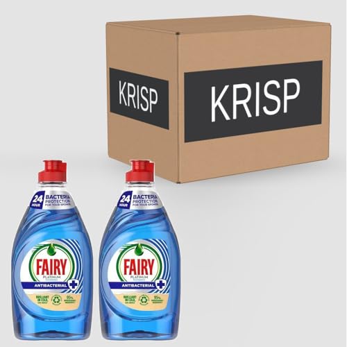 2 x 383ml Eucaliptus Washing Up Liquid Cleaner Dishes (Eucalyptus) - Image 2