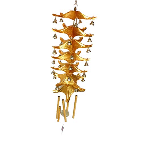 LOVIVER Presente De Aniversário De Tubo De Metal Em Casa Wind Chime Bell Wind Bell