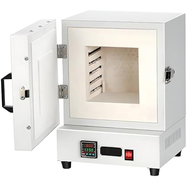 Szybko nagrzewający się piec muflowy 2000 W, 1150℃ / 2102Ω cyfrowy programowalny piekarnik do wydajnego odparowywania biżuterii i odlewania metalu