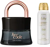 Combo Perfume Her Code tradicional + Antitranspirante Lily