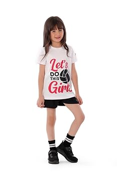 Girls Let’s Do This Girl Volleyball T-Shirt – Sporty Top