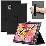 Conception Pliable: L’étui de protection adopte une conception de support pliant, ce qui vous donne un angle de vision confortable, libère correctement vos mains et est très pratique pour travailler, étudier ou regarder des films.