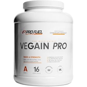 ProFuel Vegain PRO Vegan Mass Gainer, 2200 g Dose (Chocolate Hazelnut)
