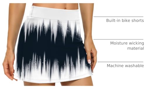 Image of LouKeith Tennis Skirts for Women Golf Athletic Activewear Skorts Mini Summer Workout Running Shorts with Pockets