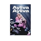 Hotoice Ayliva Poster, Signer, Musik, Retro, Vintage, 