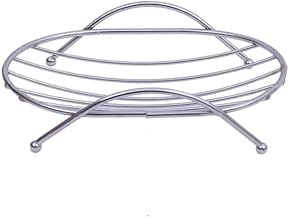 جيني حامل صابون بيضاوي من الستانلس ستيل