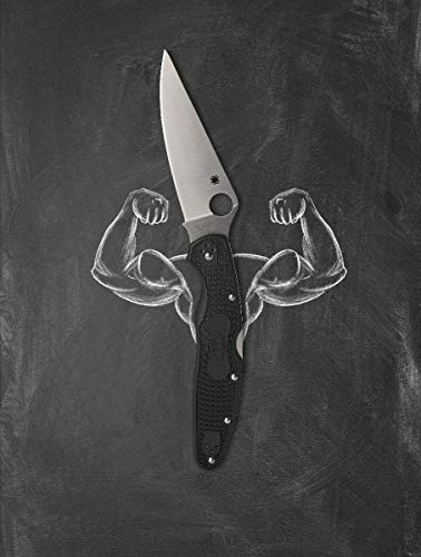 Spyderco Police 4 Folding Pocket Knife with 4.3" VG-10 Steel Blade and FRN Handle - EDC Knife for Men and Women, Perfect for Hunting, Tactical, Camping, Survival, Hiking - PlainEdge - C07PBK4 - Image 6