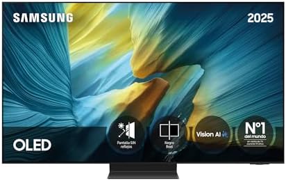 Samsung TV 55 Pulgadas OLED S95F 4K Smart TV con Vision AI, Panta...