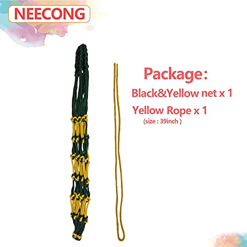 Neecong Hay Net For Horses, Fun And Capacity Is The Upgrade Of Horse Treat Ball，Hanging Hay Feeder Bag For Horse Stable Stall Paddock Rest Toy（1 Pcs） #TOP3