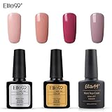Es necesario usar con base coat top coat y curar con lámparas uv o led.
