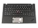 Produktbild Lenovo Tastatur inkl. Topcase DE (deutsch) schwarz/schwarz mit Backlight und Mouse-Stick Original 01YR542 ThinkPad X1 Carbon (20KH/20KG)