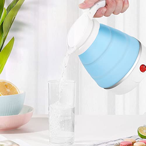 Hervidor eléctrico plegable portátil Omabeta 0.6 L azul miniatura 5