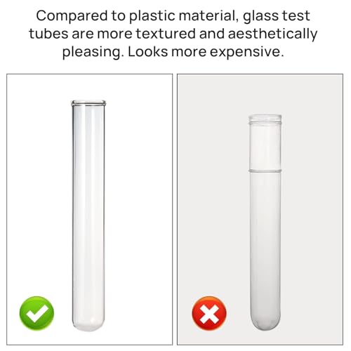 Mini Vase Magnets for Fridge,1PCS 3D Magnetic Wooden Wall Vase Holders with Test Tube, for Kitchen, Refrigerator, Bedroom, Storage, Office Decorations-Y — view 4
