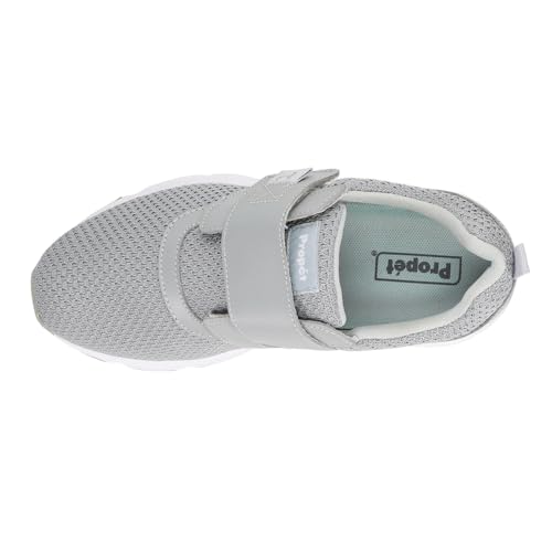 Propét Women Stability X Strap Sneaker, Light Grey, 12 X-Wide — view 6