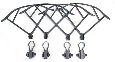 Flyer 4pcs Mavic Pro Propeller Guard Set,Quick Release Not Affect Obstacle Avoidance Prop Protectors Guard Bumpers for DJI Mavic Pro Drone Accessories-Grey