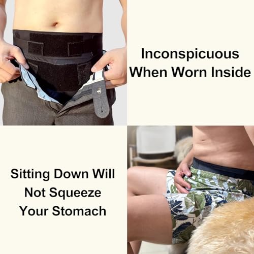 Faja para Hernia Inguinal Ajustable para Hombre Mediana miniatura 6