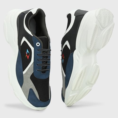 Image of Cruiser Mens Sneakers | Casual Shoes | Experience Comfort & Style with Soft Cushioned Insole | Street Style with Premium Lace-Up Kicks| Trendy Lace-Up Sneakers for the Modern Look (2552)