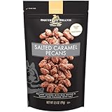 Squirrel Brand Salted Caramel Pecans. 3.5 oz, Gluten Free, Vegetarian