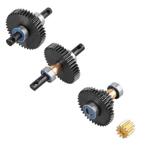 Boîte de vitesses TRX4M upgrade aluminium 16.6:1 pour mini crawler - 7