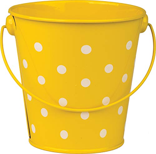 Teacher Created Resources Yellow Polka Dots Bucket
