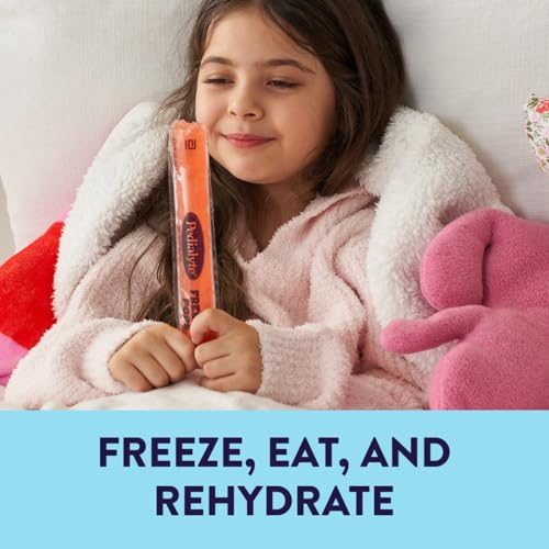 Pedialyte Electrolyte Solution Freezer Pops | Seasonal Packaging | Hydration Variety Pack—Grape, Blue Raspberry, Cherry, Orange | Pack of 64 image 6