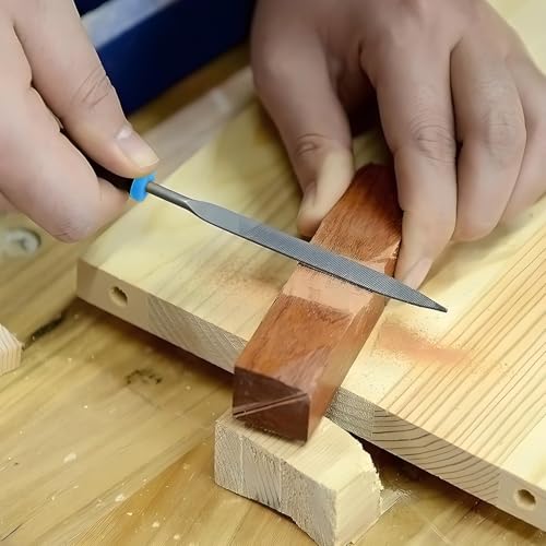 Xynovate Hochwertiges Profi Feilensatz Metall, 13-tlg Nadelfeilen Set für Holz, Metall, Kunststoff und Schmuck, Feilenset, Mini Feilen Set für Werkstatt, Heimwerken