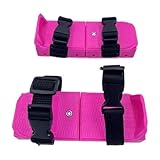 Verstellbare Doppelkufen Eislaufschuhe für Kinder Wintertraining Anfänger mit 2Stücke (C,...