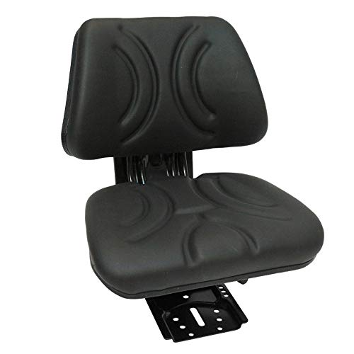 Traktorsitz Schleppersitz Traktor Schlepper Sitz gefedert Kunstleder schwarz