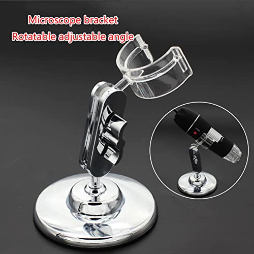 Image of USB Microscope Stand Bracket Holder Clip Mount Spotting Digital Electronic Table Microscope Accessories Metal, Plastic
