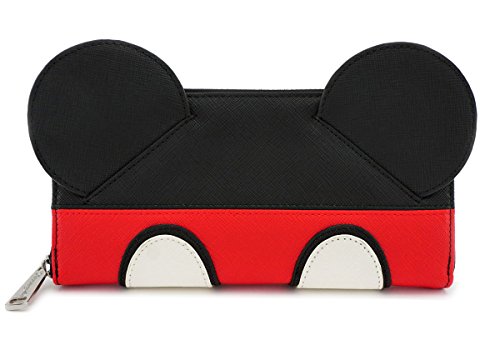 Loungefly Disney Mickey Ears Wallet, Multicoloured, One Size