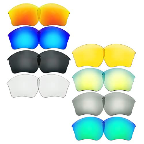 Lentilles pour Oakley Half Jacket XLJ rechange 8 couleurs au choix